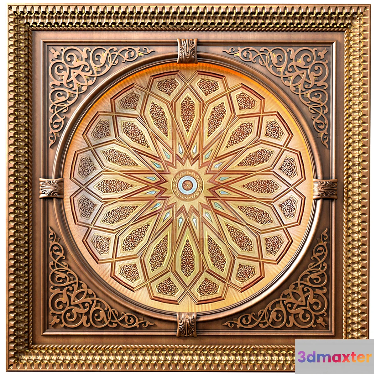 704642 - Ceiling in oriental style .Arabic Majlis Ceiling .Islamic Ceiling Eastern Set