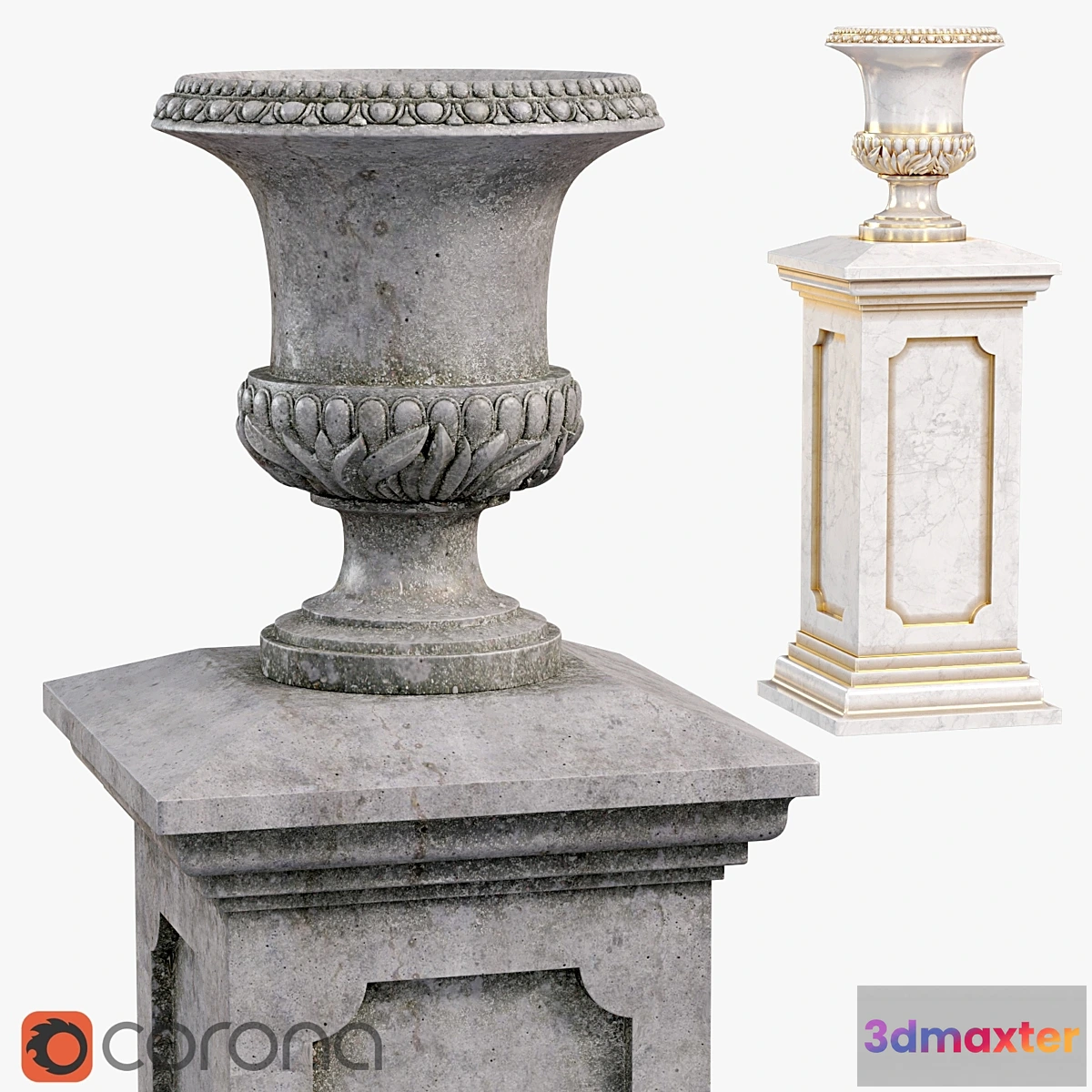 739787 - Classic vase 01. Vase Medicis - No.3