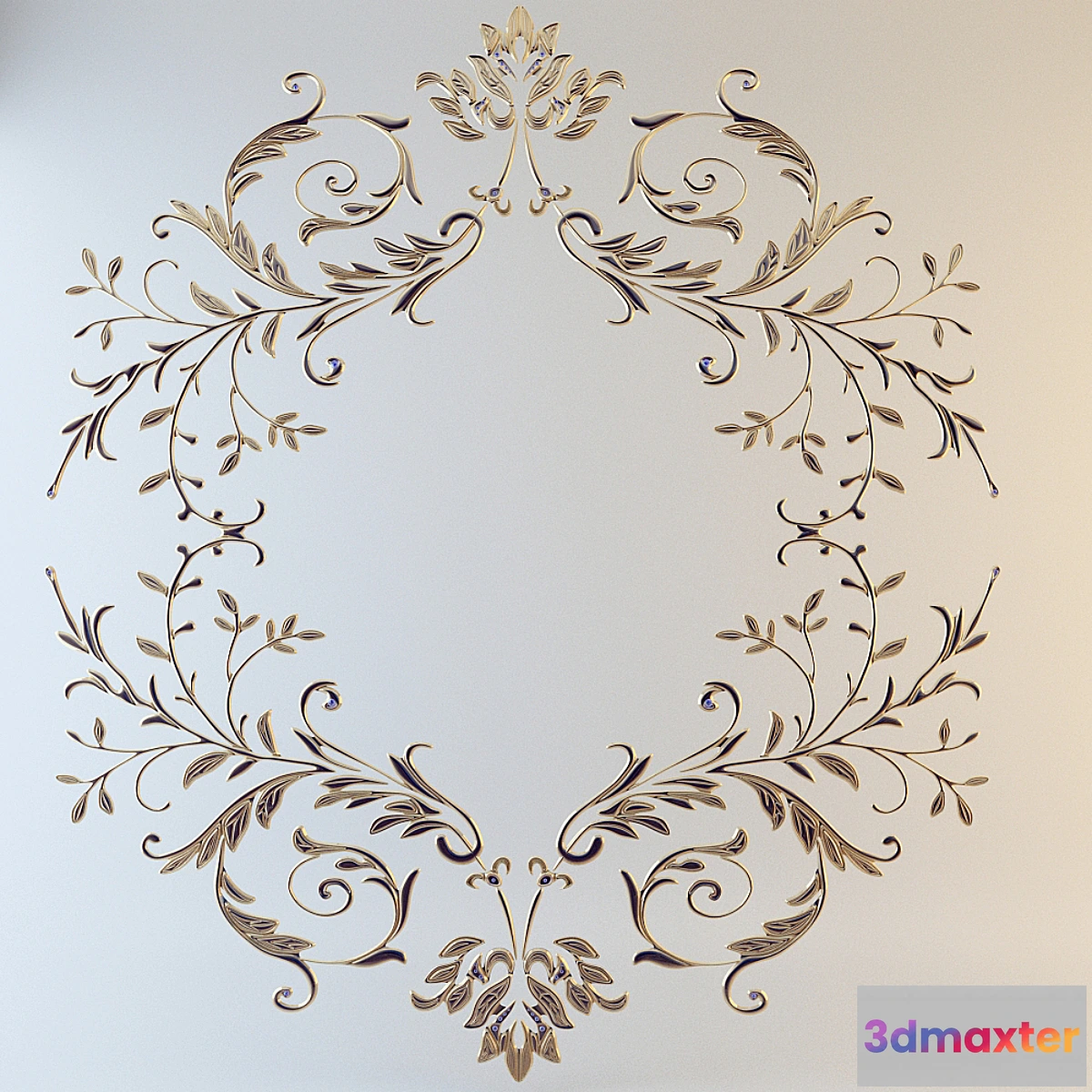 798216 - Decor elements with sapphires - No.2