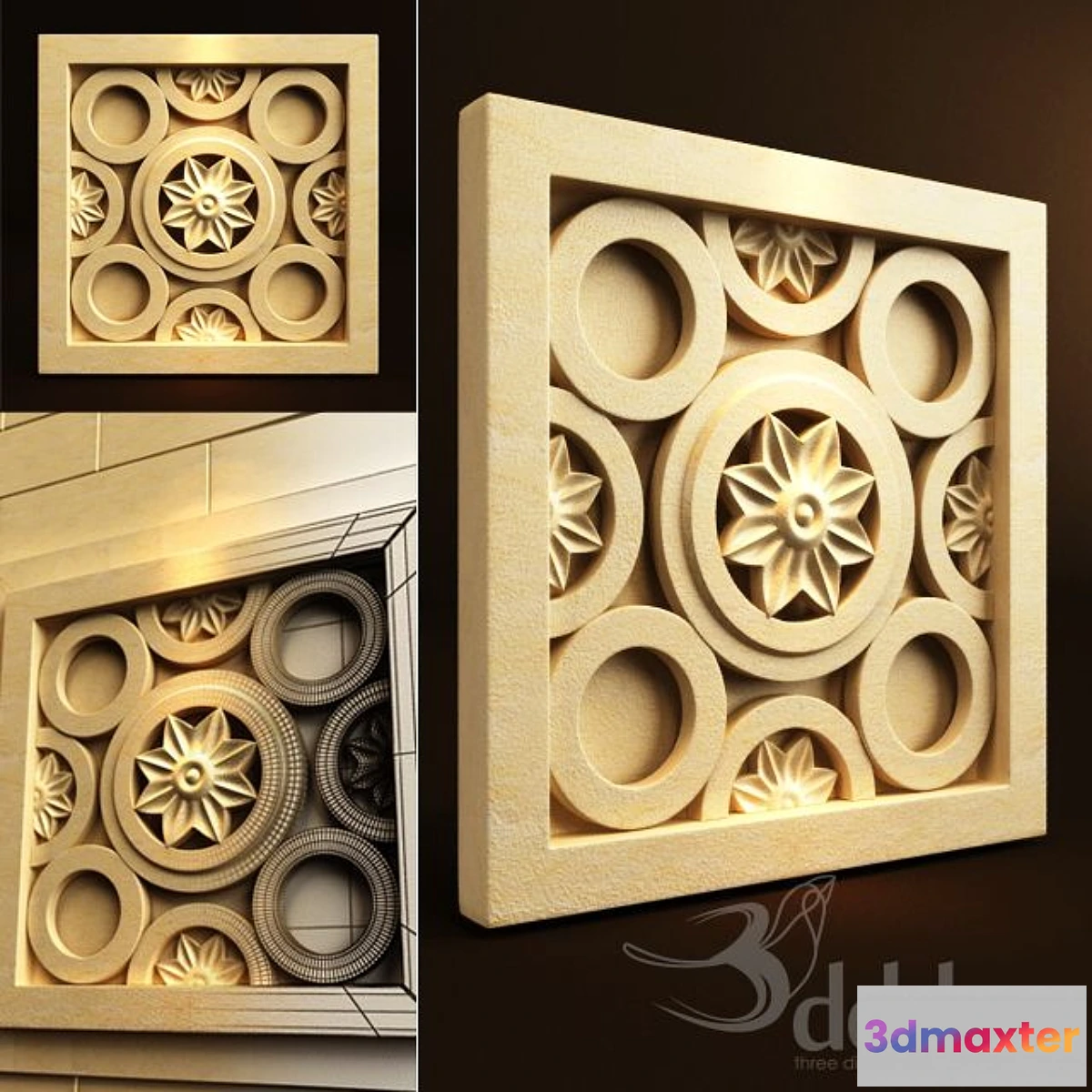 798256 - Palimanan Carving Ornament 08