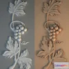 798418 - Decorative carved stucco element