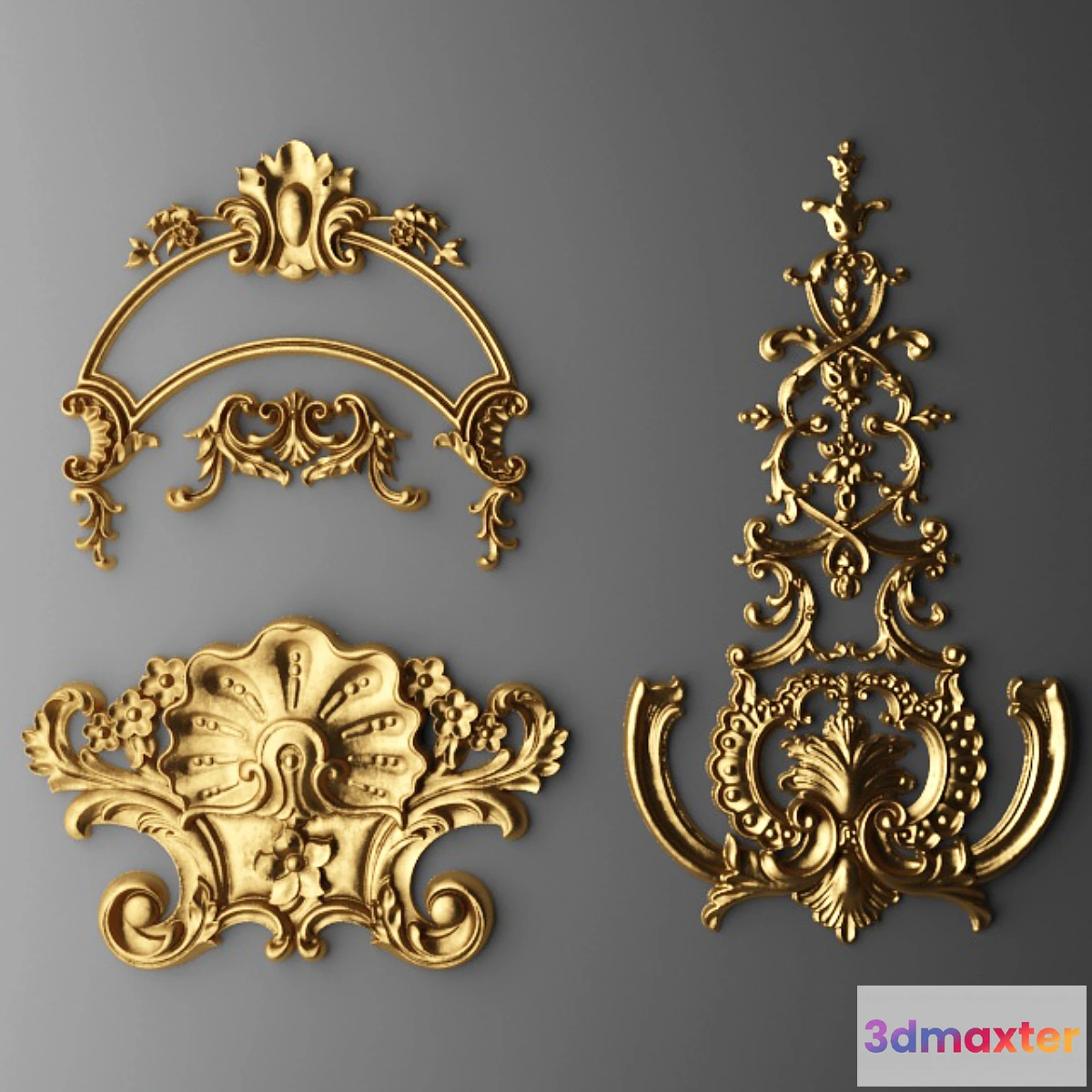 798504 - Stucco cartouche