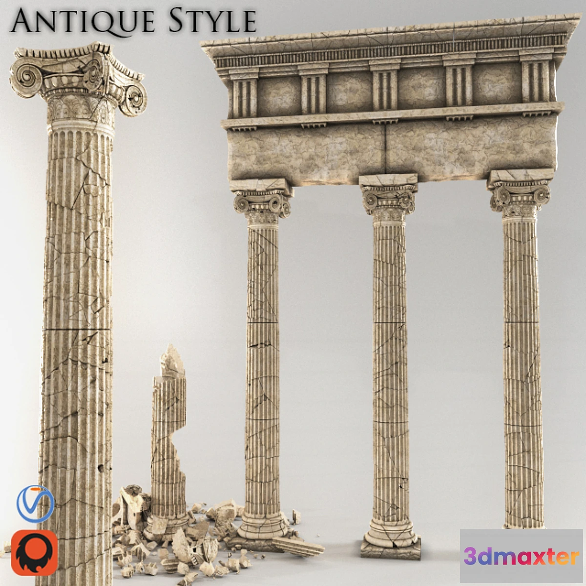 800246 - Arch in antique style - No.2