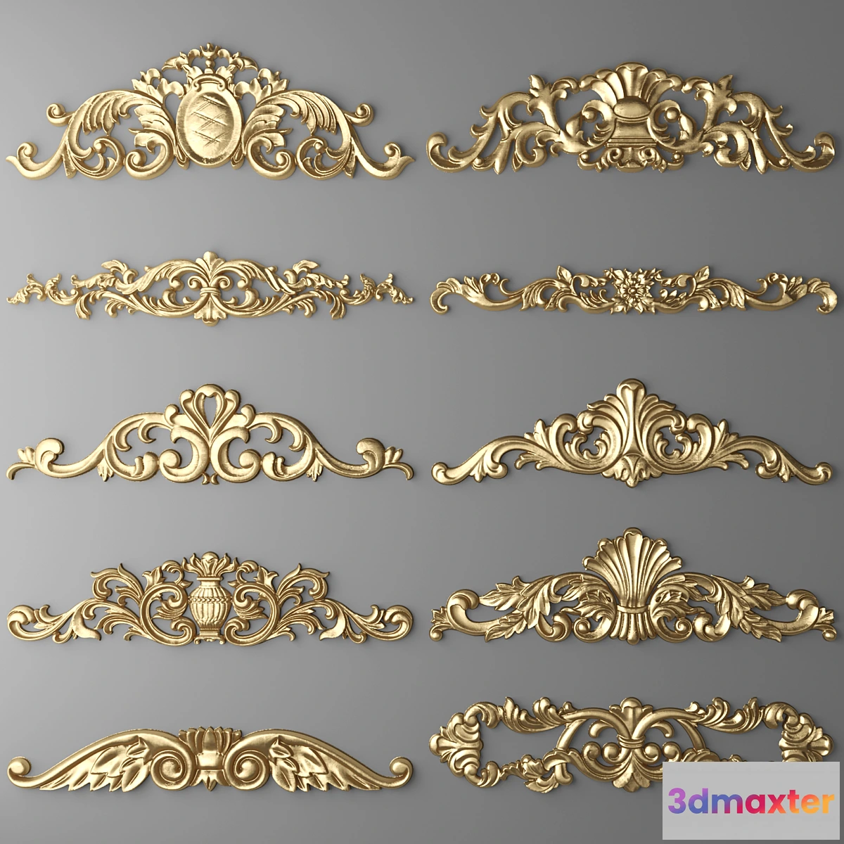 800292 - Stucco. Set. - No.9