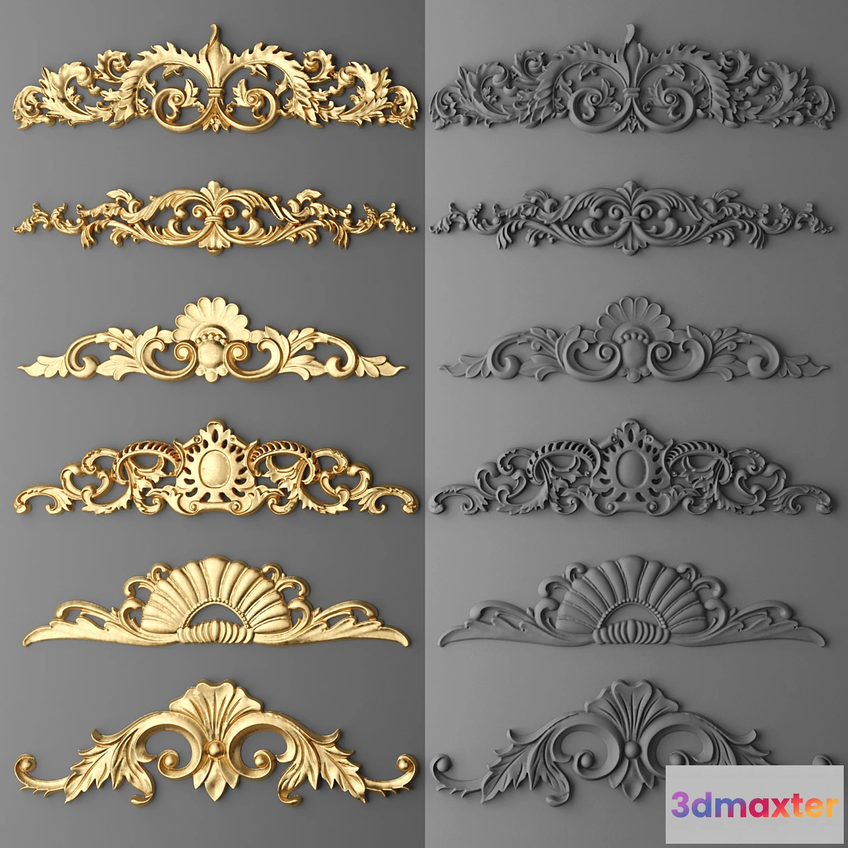 800304 - Stucco. Set. - No.10