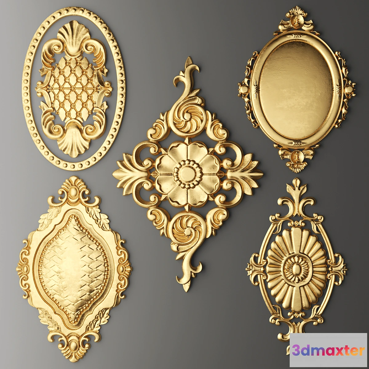 808654 - Set stucco decoration - No.11