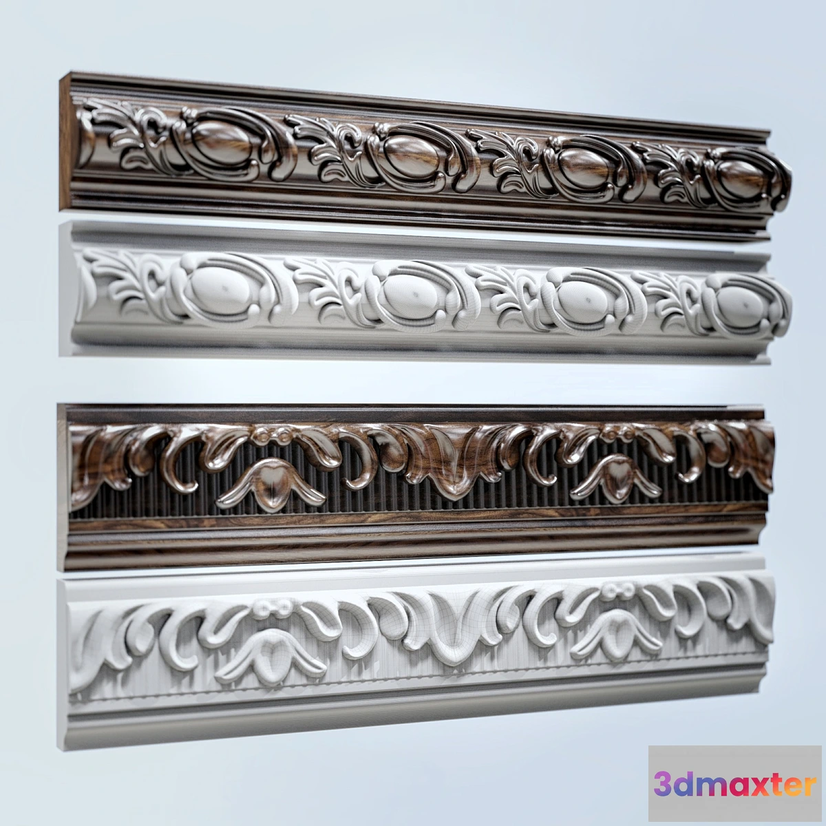 808666 - Set stucco moldings. - No.4