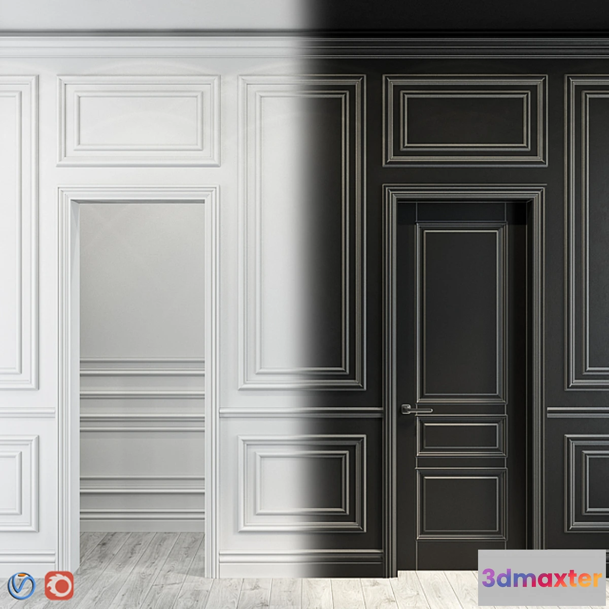 812660 - Stucco molding for walls 2 - No.4