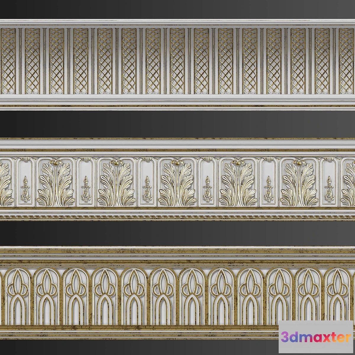 812670 - Three Cornices Torus Style (2) - No.3