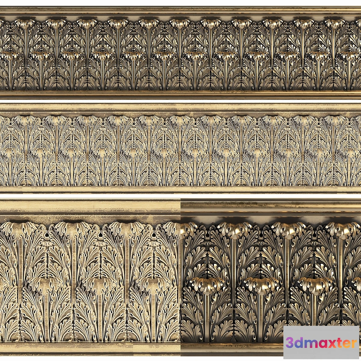 868387 - Cornice with leaves - No.4