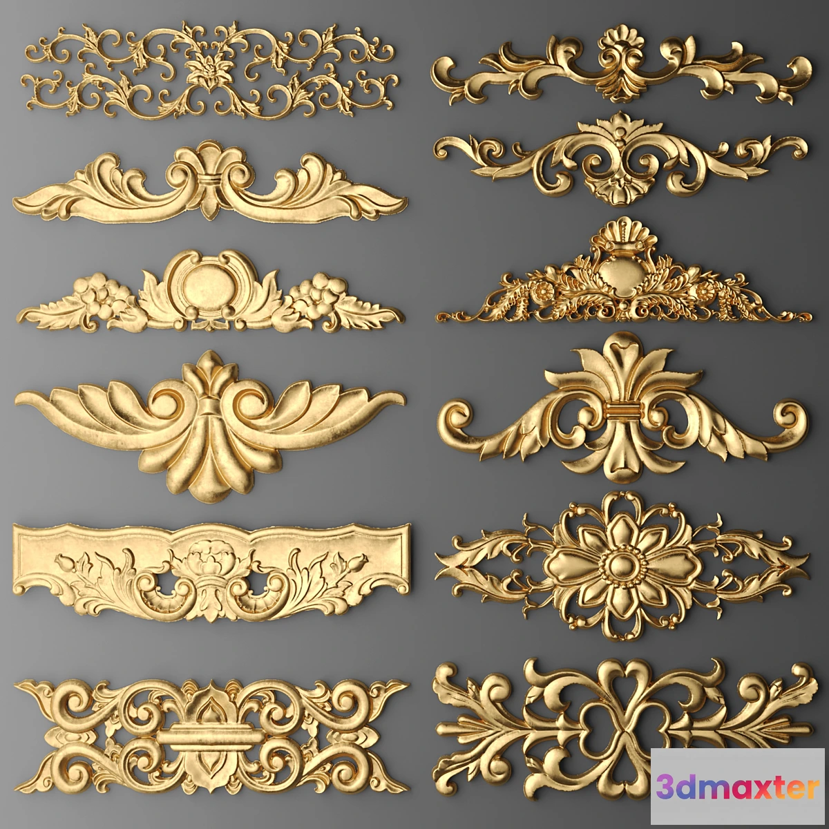 902832 - Set stucco decoration - No.19
