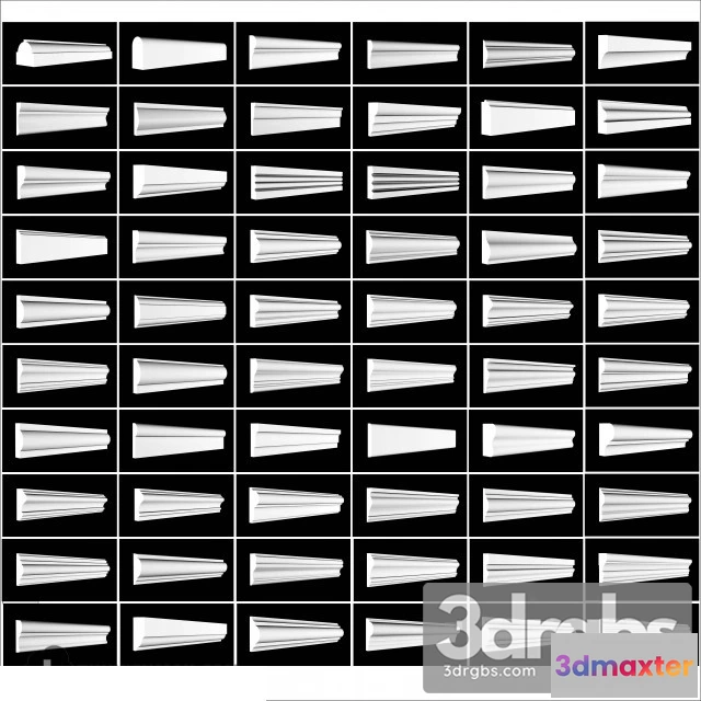921462 - A Collection Linear Molding