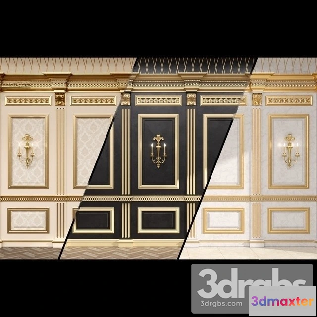 921488 - Boiserie Classic Panels