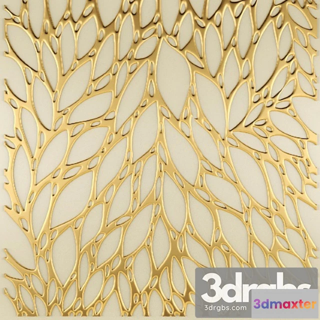 921626 - Decorative plaster 3d panel futurism.