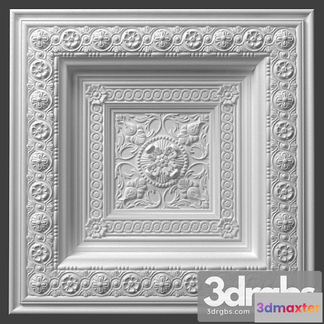 921636 - Decorative plaster Caisson №1451 (2)