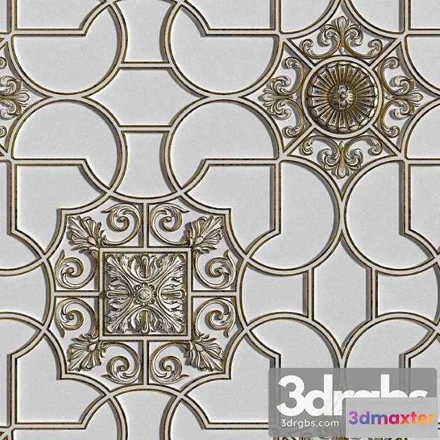 921642 - Decorative plaster Ceiling moldings 3344