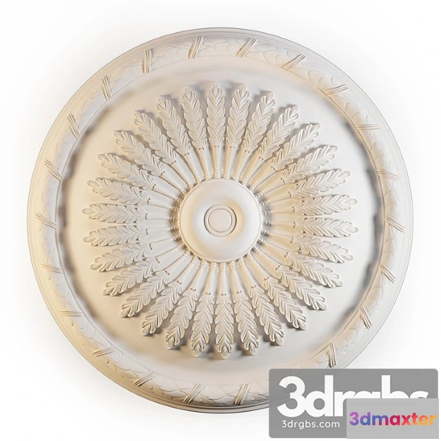 921654 - Decorative plaster Ceiling rose perfect b3062