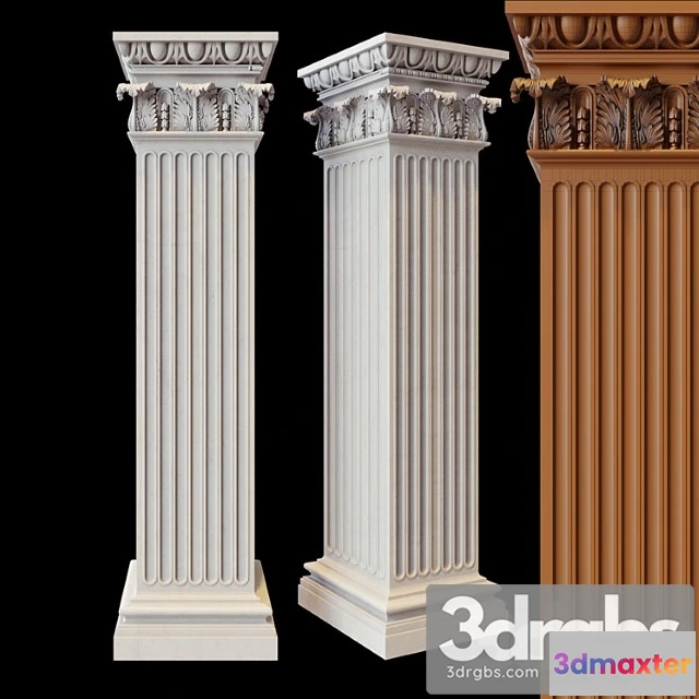 921678 - Decorative plaster Column