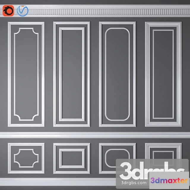 921698 - Decorative plaster Decorative molding 07