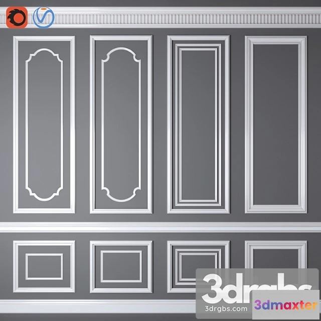 921700 - Decorative plaster Decorative molding 08