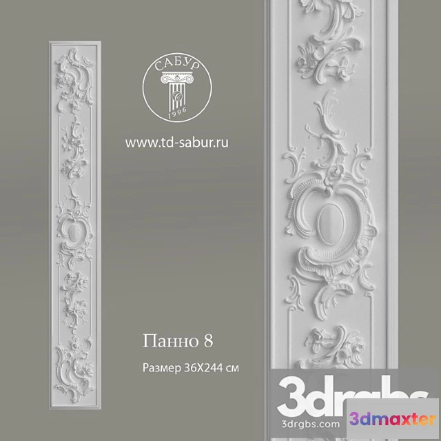 921762 - Decorative plaster Panno8