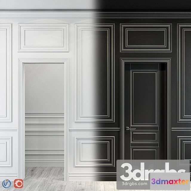 921794 - Decorative plaster Stucco molding for walls 2