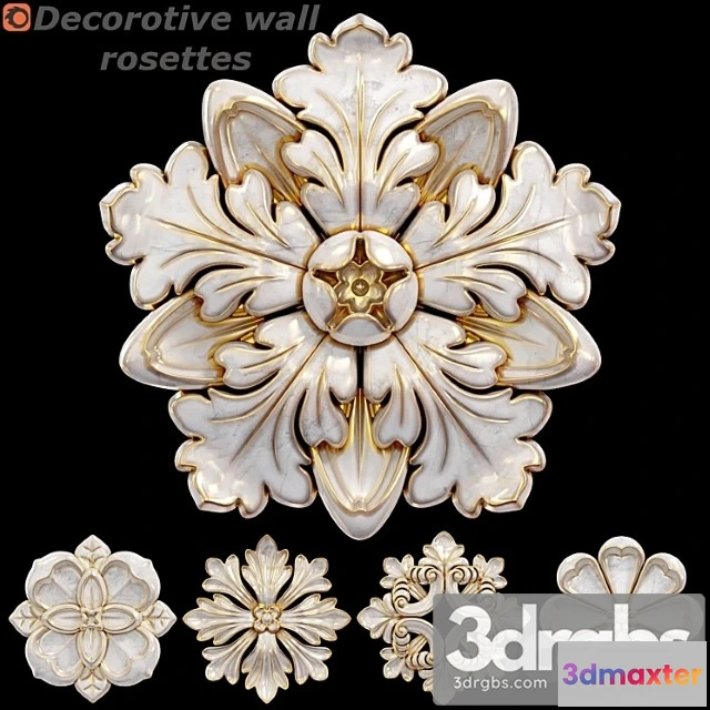921892 - Decorative Wall Rosettes 01