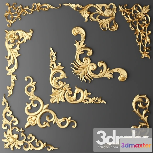 922132 - Set Decor Stucco 3