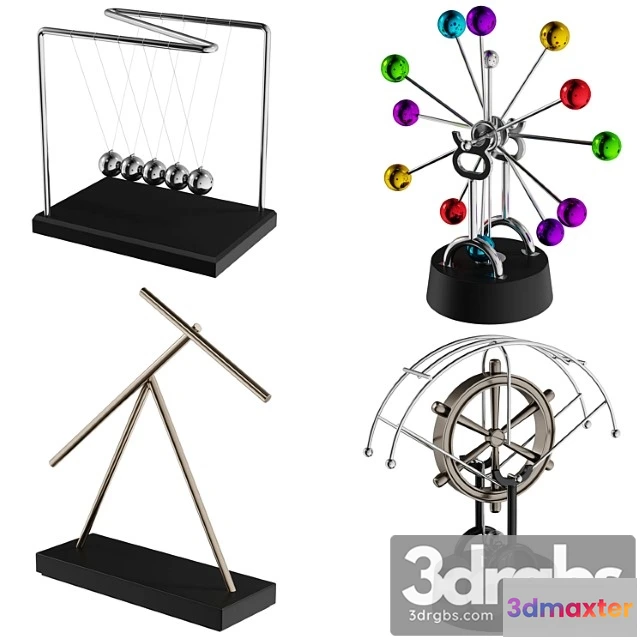 1018796 - Anti-stress pendulum set 1