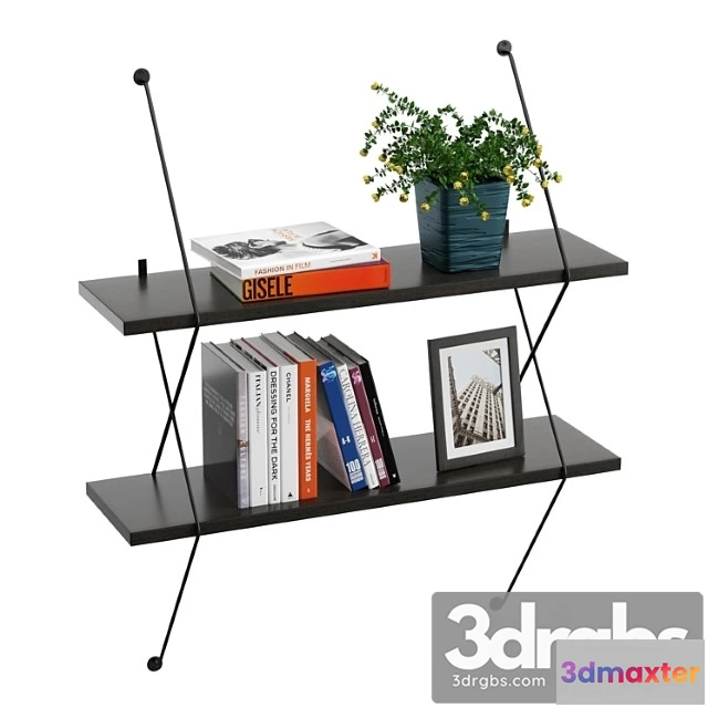 1018888 - Danya white shelving system