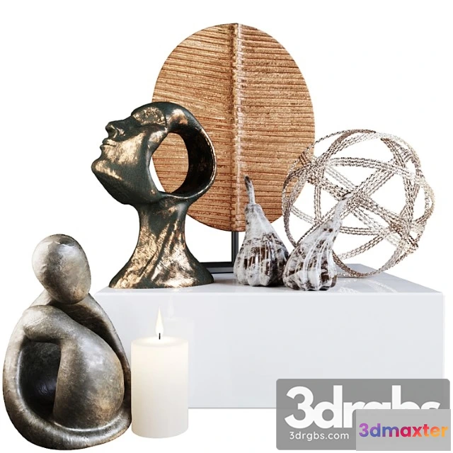 1018916 - Decor collection in ethnic style with accessories