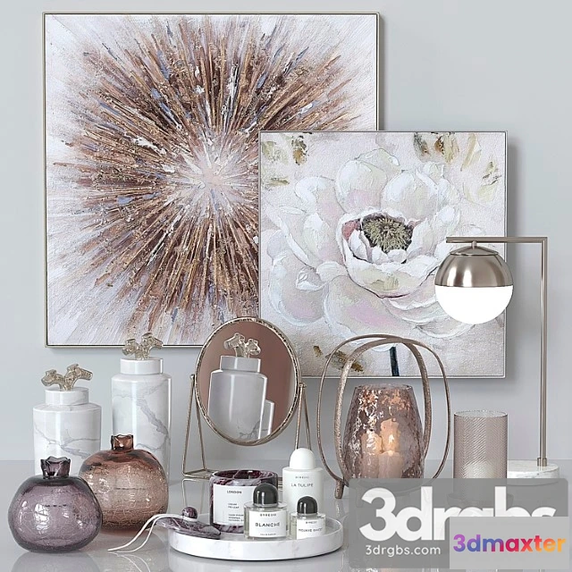 1019064 - Decor set gold