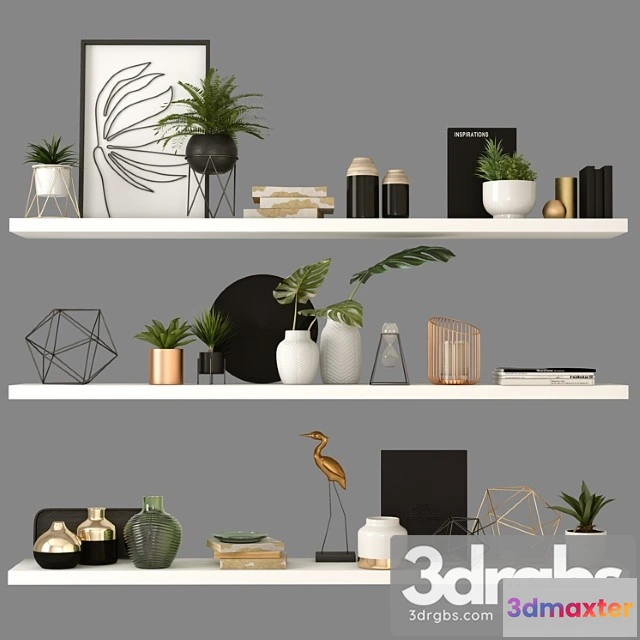 1019074 - Decor set shelves - No.2