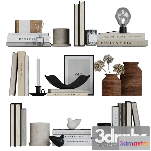 1019086 - Decor shelf set 14