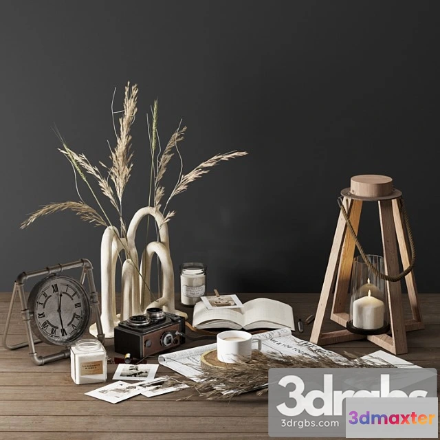 1019182 - Decorative set 02 old camera