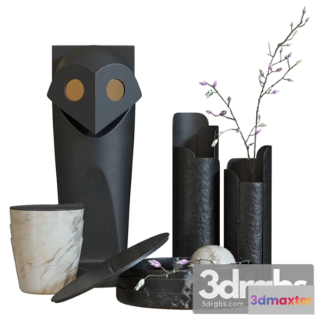1019502 - Decorative set black edition