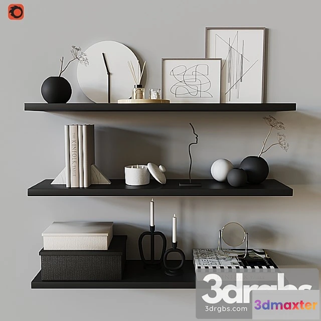 1019718 - Decorative shelf 03 - No.2