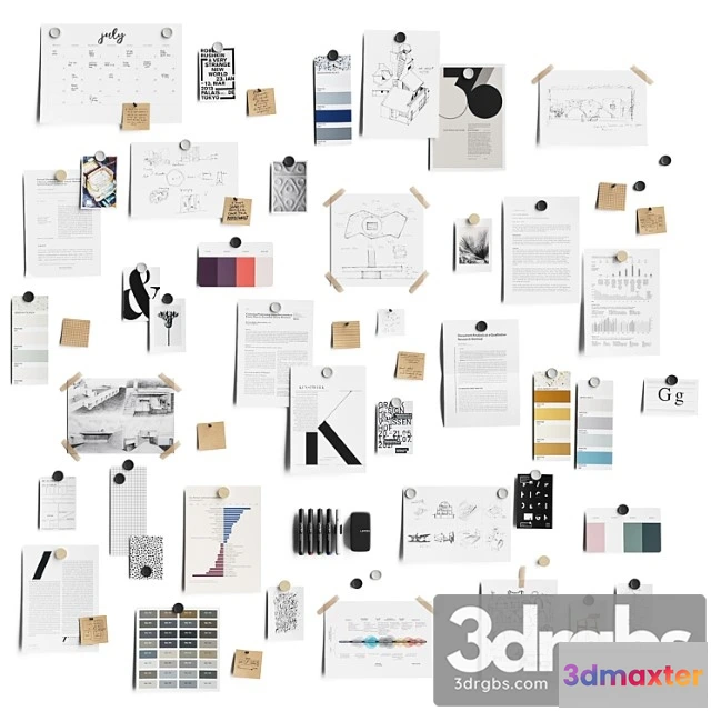 1019818 - Moodboard stickers set 1
