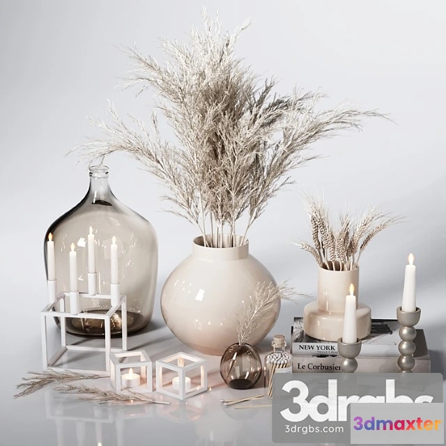 1019824 - Neutral decorative set 04
