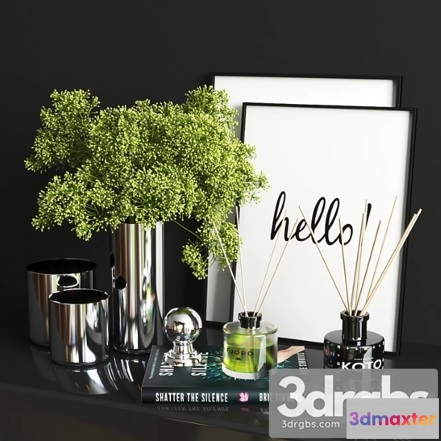 1019890 - Set1214 -green and steel