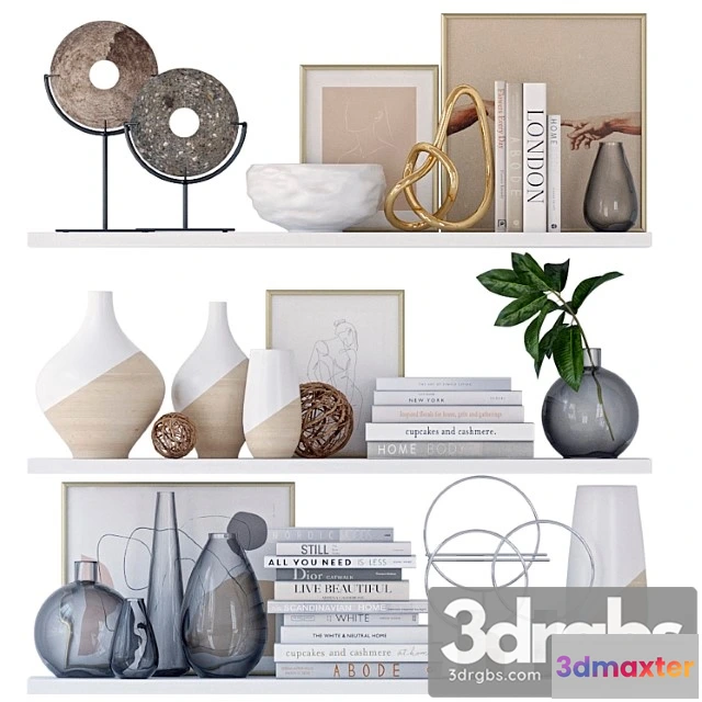 1019912 - Shelves with decor 21