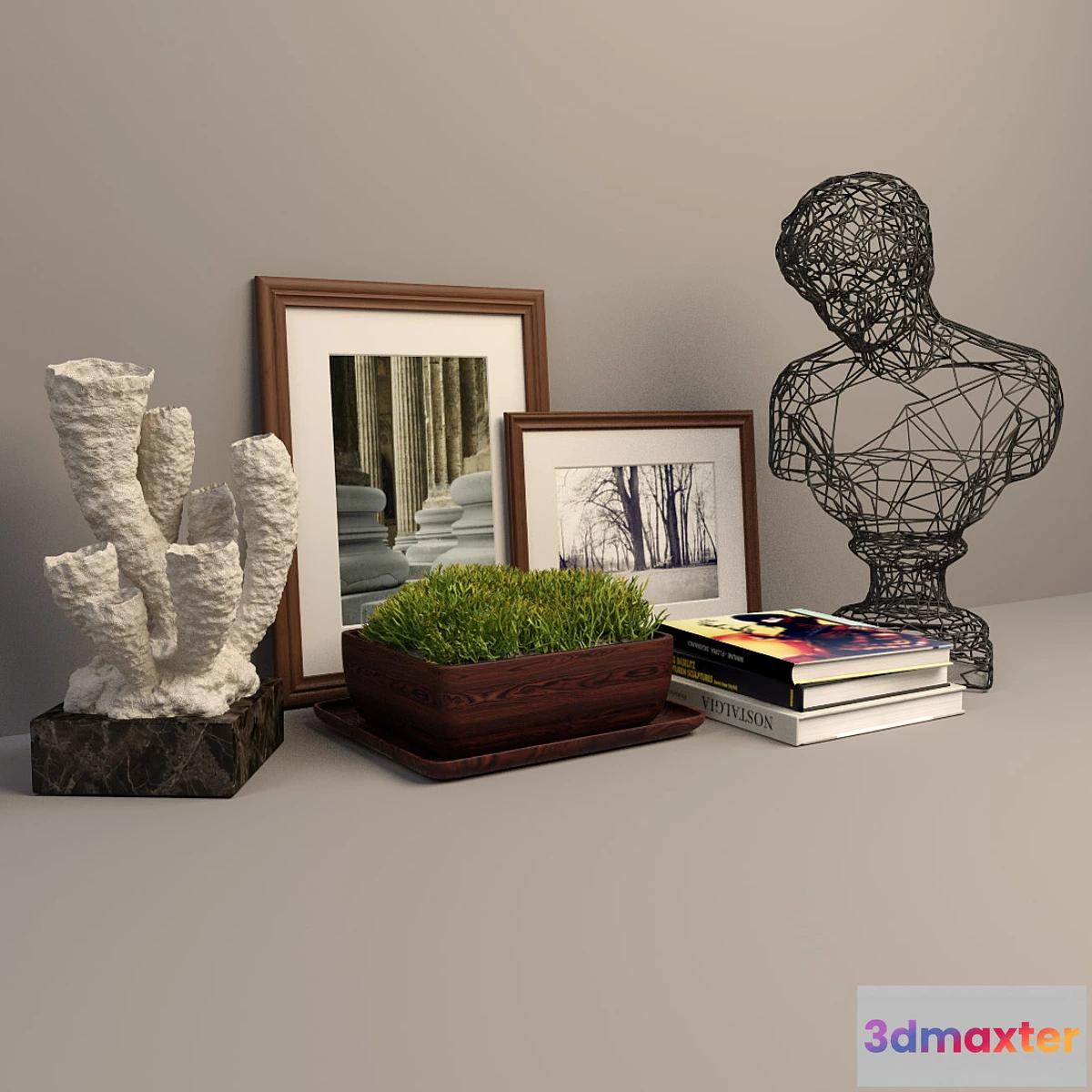 1273344 - decor coral 4 3D Max