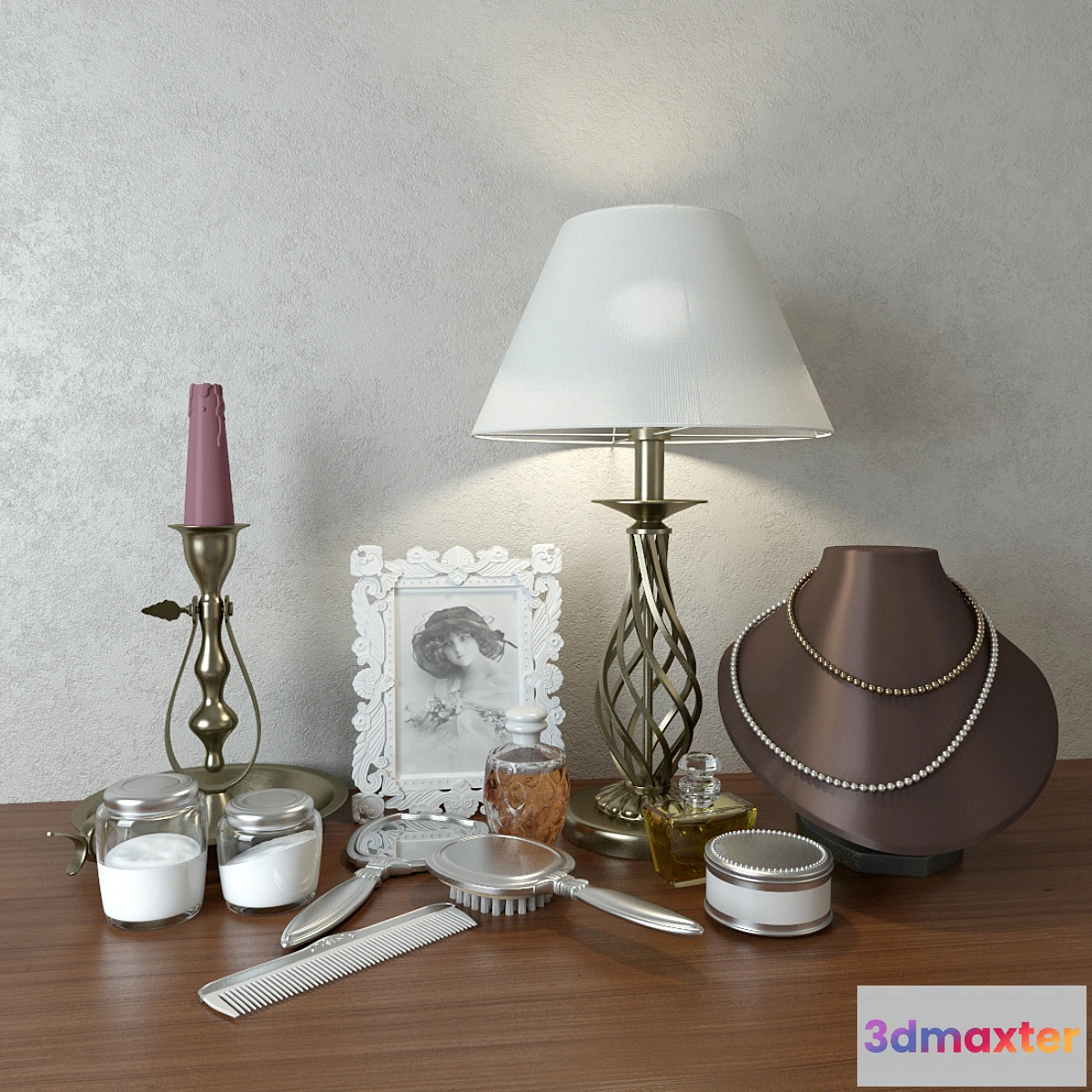 1279014 - Classic decor set 3D Max