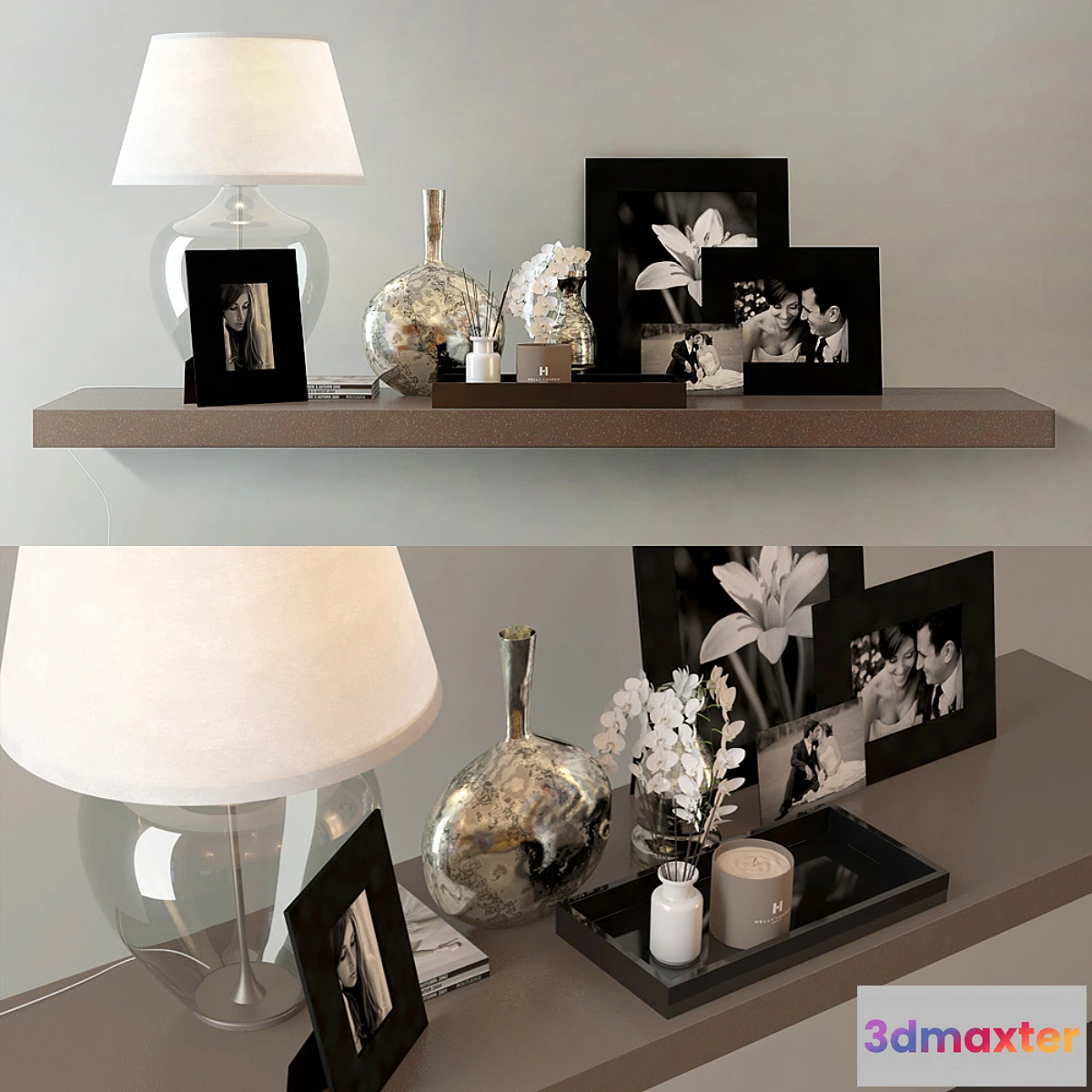 1281800 - Kelly Hoppen Decorative Set-1 - No.2 3D Max