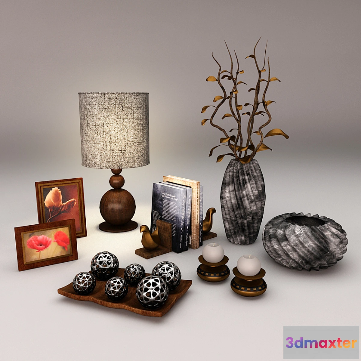 1281804 - Decorative Objects No.3 - No.2 3D Max