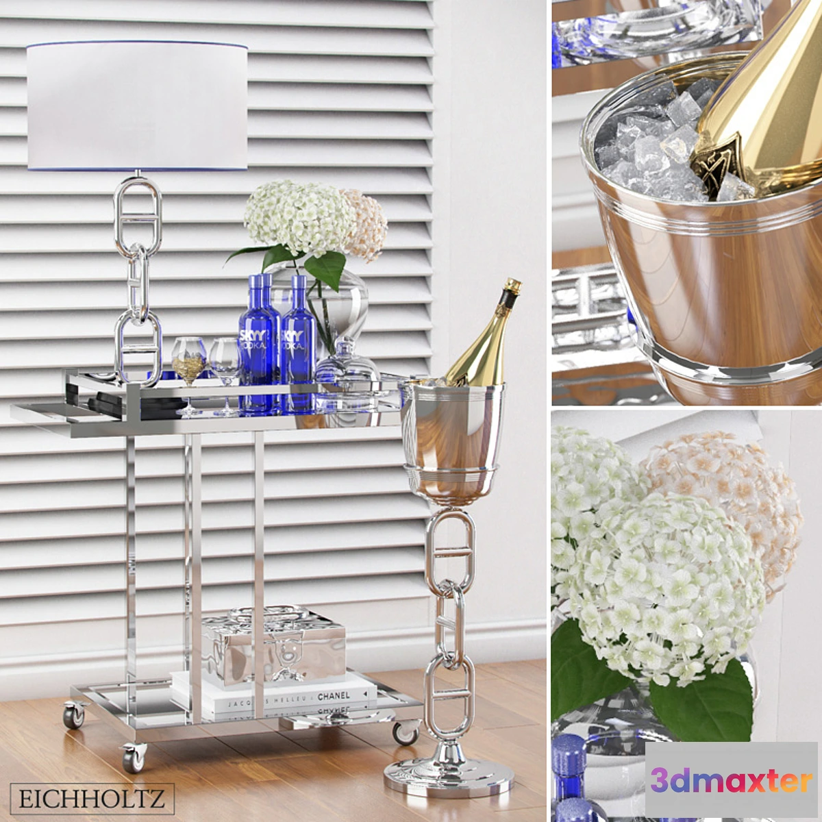 1285638 - Decor set by Eichholtz 3D Max