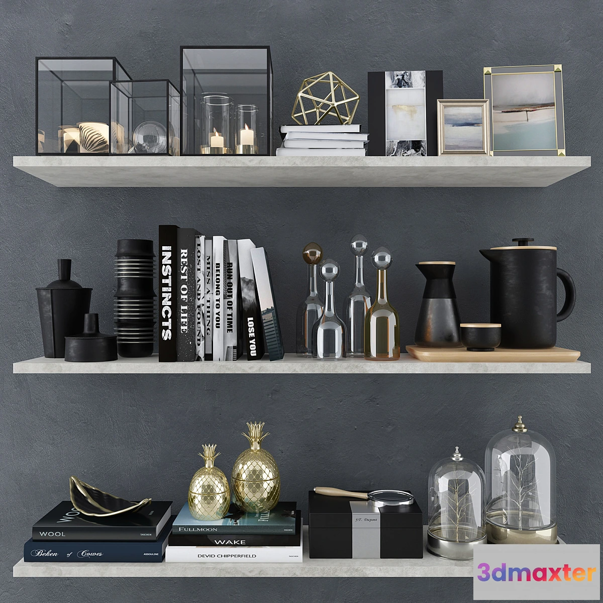 1286018 - Decorative Set - No.39 3D Max