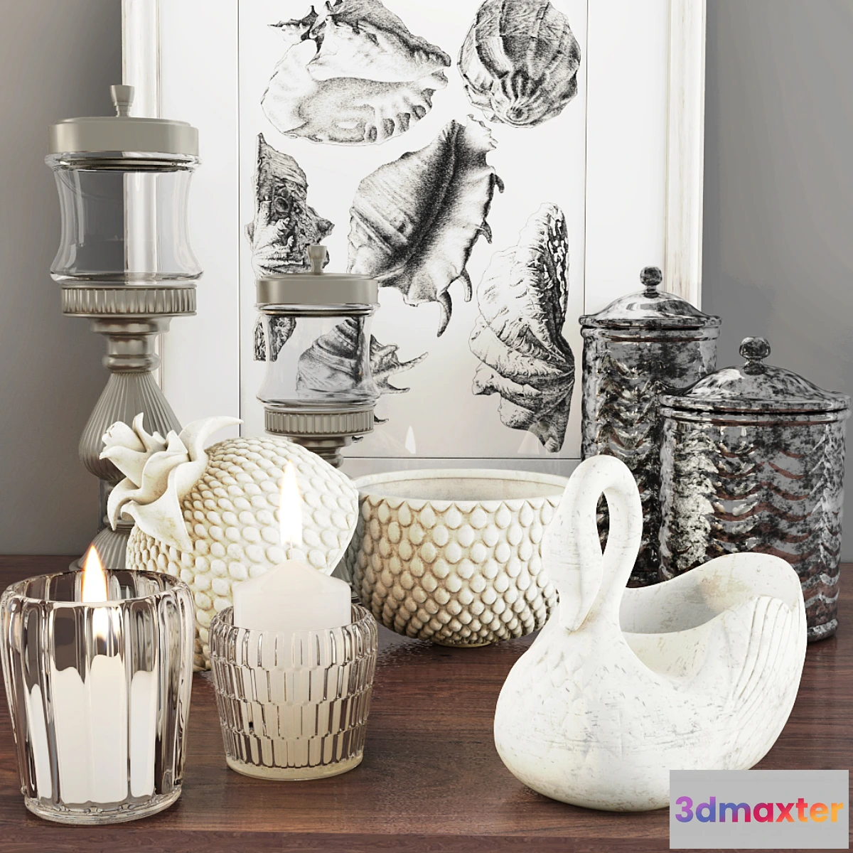 1286262 - Decorative set - No.40 3D Max