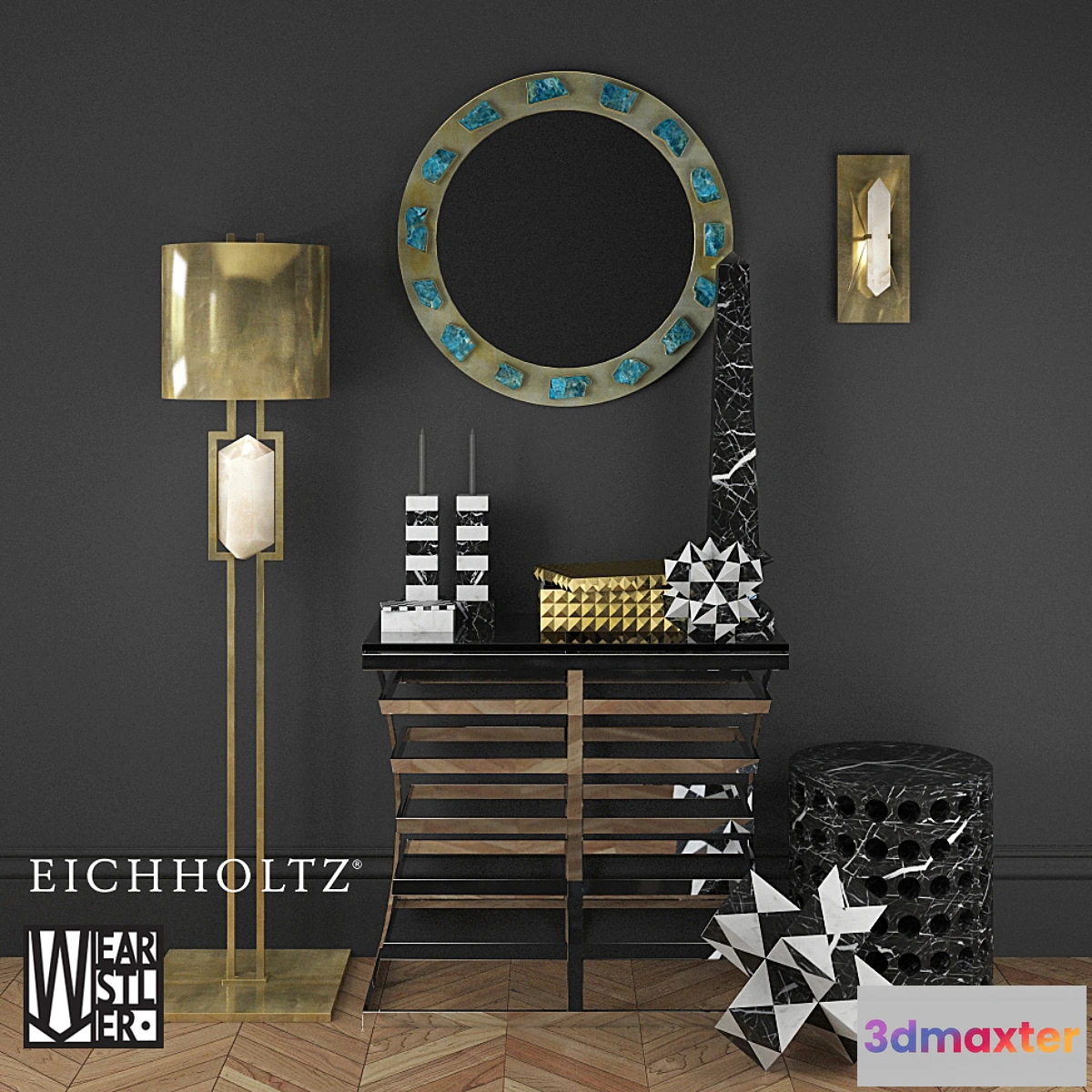 1286674 - Eichholtz &Kelly Wearstler 3D Max