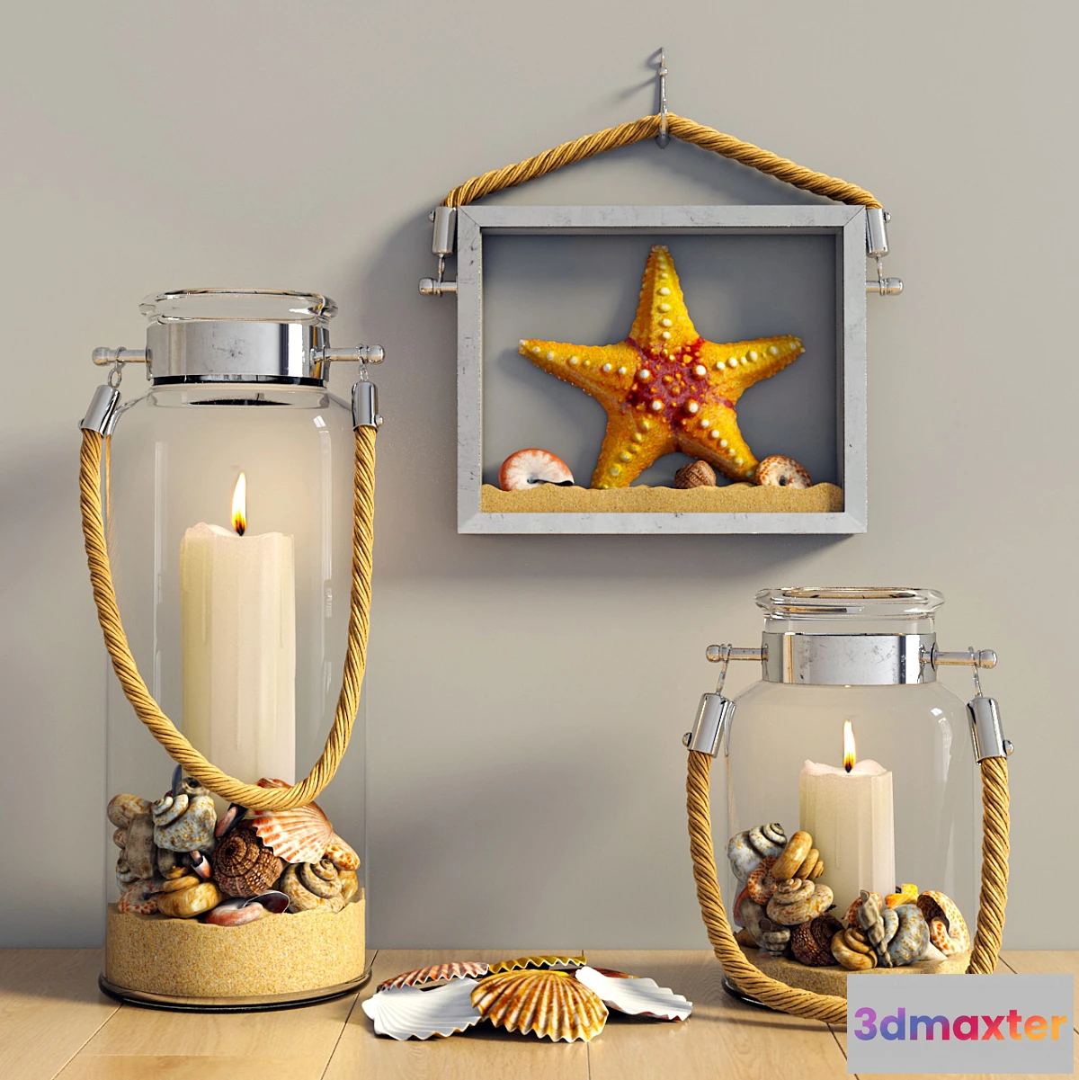 1290831 - Sea set 3D Max